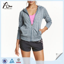 Women Athletic Top Fashion Sports Hoodies for Wholesale